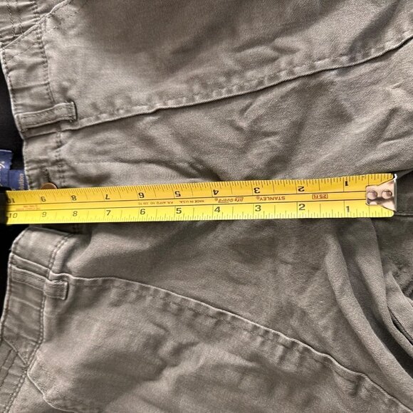 Democracy AbSolution Khaki Green Jeans Cropped Size 6 - Picture 13 of 13